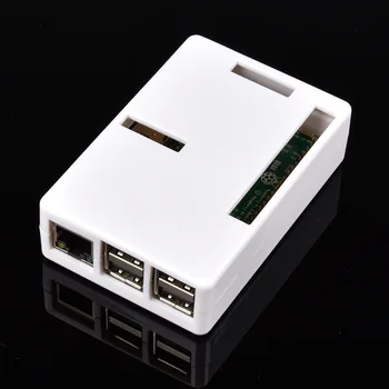 Premium Siyah Kutular Pi 2 B kılıfı Muhafaza Kutusu ABS V2 Raspberry Pi kutu Frambuaz