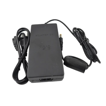 PS2 Konsolu İçin 10 adet Tak BİZE çok AC Adaptör Şarj Cihazı kablosu Kablo Güç Kaynağı İnce Siyah