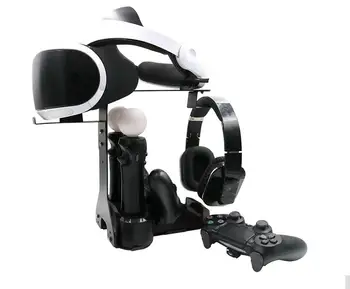 PS4 PS4 İçin Denetleyici Şarj Hareket ile kamera VR ile oyun aksesuarları VR PS VR Kamera/Kulaklık/ Çift Titreşim 4 Taşıma Standı