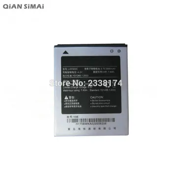 QiAN SiMAi Etuline S5042 telefon +Takip Kodu için yüksek kalite Mobil Telefon 2000mAh Yedek Pil 1 adet