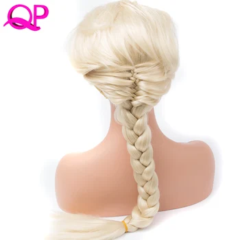QP saç briad cospaly Kostüm Parti peruk Sentetik 613 Doğal Saç Yüksek Sıcaklık Fiber peruk