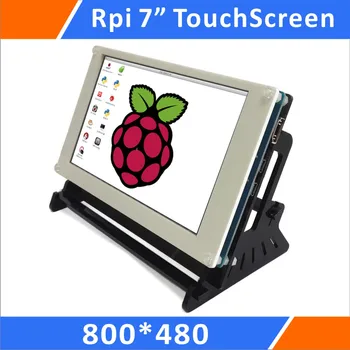 Raspberry Pi 7 İnç 800 x 480 Piksel IPS Hdmı Giriş Kapasitif Dokunmatik Ekran Lcd