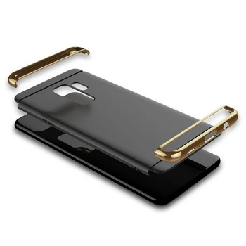 Samsung Galaxy İçin Samsung S9 S9+ Plus Case Arka Kapak 9 Artı PC Sabit Telefon kılıfı Bu S 1 3 Altın Koruyucu Kabuk Kaplama