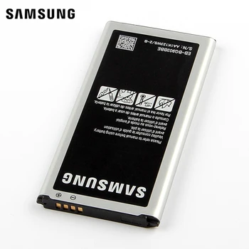 Samsung Galaxy S5 NEO G903F G903W Otantik Telefonu Pil İçin Samsung Orijinal Yedek Batarya EB-BG903BBE 2800mAh
