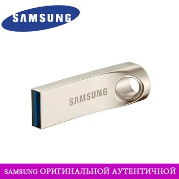 SAMSUNG USB 3.0 Flash Sürücü 32 GB 64 GB 128 GB Metal Mini Kalem Sürücü kapıların dışına kalem sürücüsü Bellek Depolama Aygıtı U Disk Ücretsiz Kargo Sopa