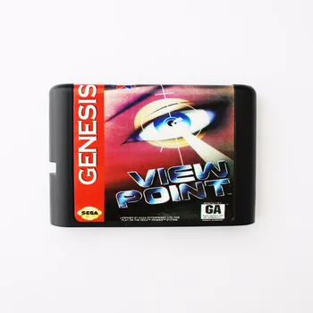 Sega Genesis İçin Görünüm Nokta 16 bit SEGA MD Oyun Kartı Mega Drive
