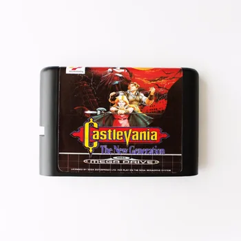 Sega Genesis İçin İçin Castlevania Yeni Nesil 16 bit SEGA MD Oyun Kartı Mega Drive