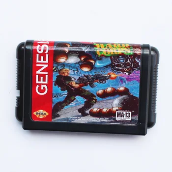 Sega Mega Drive / Genesis Sistemi İçin Contra Hard Corps NTSC-U Oyun Kartuşu en Yeni 16 bit Oyun Kartı