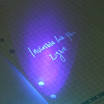 SEKTÖRÜN en Yaratıcı Kırtasiye 1 UV Siyah Işık Combo Okulu ofiste Görünmez Mürekkep Kalem Rastgele Çizim 2 Vurgulayıcı Kalem Sihirli LED