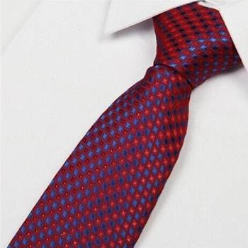 SHENNAİWEİ 2016 erkek ipek kravat Çizgili corbatas .8 jacquard dokuma masculinas jacquard baylar moda casual miktar kravatlar