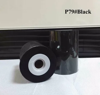 Siyah renk Polyester Tül Tutu elbise İçin 100yards Roll