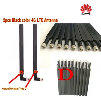 Sma konnektör Harfi D ile siyah renk 5dbi 4G LTE anten huawei b593 B890 11d2 B310 B880