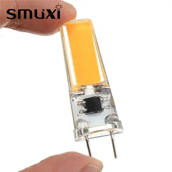 Smuxi 2.5 W COB Dim LED Ampul BA15D E14 E17 E12 E11 G8 G4 G9 Lamba Spot Ampul Avize Aydınlatma AC110/220V LED