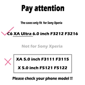 Sony Ericsson XA Ultra Durumlar için yumuşak Silikon Telefon Durumlarda Geri Tavşan Sevimli Sony Ericsson C6 F3211 F3212 için Cilt Kapakları
