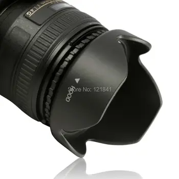 Sony Nikon Canon fotoğraf makinesi Rebel T5i T4i T3i T3 130 Hızıyla, ücretsiz kargo için yüksek Kalite 67MM Düzeltilebilir Petal Çiçek Lens Hood