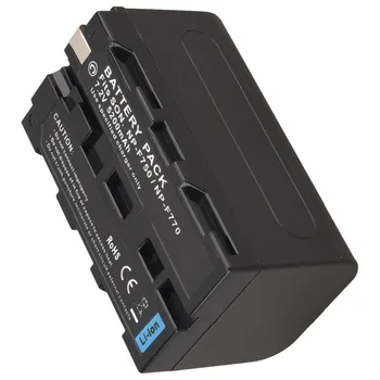 Sony NP İçin yüksek Kapasiteli 5200mah NP F750 NP F770 Değiştirme Dijital fotoğraf Makinesi Batteria-sınırsız imkanlar NP-F770 Şarj Edilebilir Pil Paketi