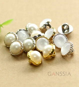 (SS)inci düğmeleri 40 adet/lot DİY Shirt pearl rhinestone düğmeler,toplu zanaat düğmeleri,Kazak anne-283