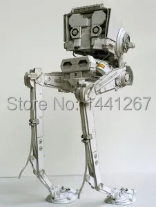 -ST Robot Modeli DİY 3D Kağıt Model Star Wars el Yapımı Oyuncak Toplandı