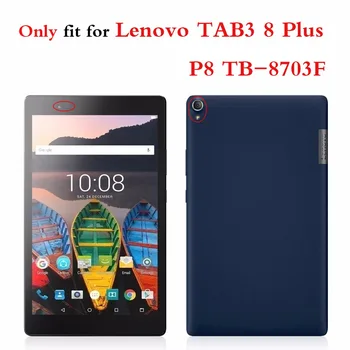 Standı PU Deri Koruyucu çantası ile Lenovo-tabs tab3 ile 8 Artı & Keyboard TB kılıfı-8703 TB-8703N 8 inç Tablet 2016 sürüm