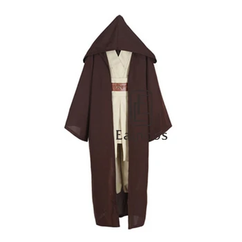 Star Wars Jedi Şövalyesi Anakin Skywalker Üniforma Cosplay Kostüm Tam Özelleştirilmiş Boyutu Ayarla