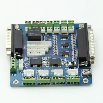 Step tahtası Arabirim Adaptörü Motor + DONANIM USB Kablosu 5 Eksenli CNC Koparma
