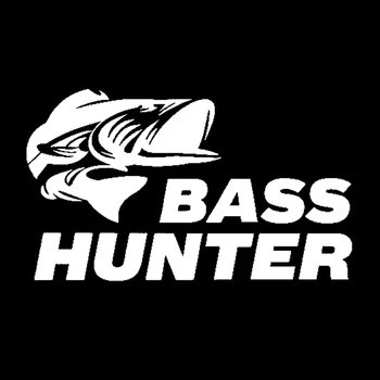 Stil Çıkartmaları Çıkartmaları S4 Vinil 14,4 cm*8.5 cm Bass Hunter Moda Balık Araba-0369