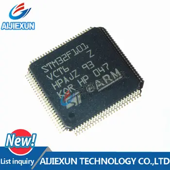 Stok Pin LQFP 100 2 adet stm32f101VCT6 QFP MCU 32-bit STM32F1 ARM Cortex M3 RISC 256KB Flash 2.5 V/3.3 V- Yeni ve orijinal