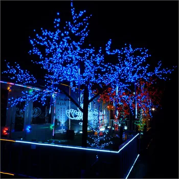 Su Geçirmez Açık 100M 1000 LED Lamba Bahçe Işık Bakır Tel Dize Peri Işık Düğün Noel Dekorasyon LED Lamba Ev