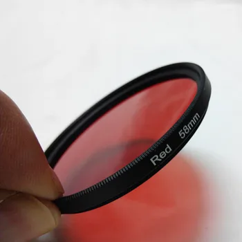 Sualtı Dalışı için Kırmızı Filtre Go Pro 3 58 mm Kırmızı Halka Ayna için Gopro Hero 3 su Geçirmez Kılıf Aksiyon Kamera Aksesuarları