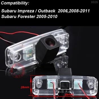 Subaru Impreza Outback Forester araba arka görünüm İçin HD 1280*720 Piksel 1000TV satırı geri Park kamerası ters