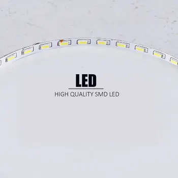 Süper Parlaklık AC220V Panel Işık Yuvarlak Tavan Işık Ultra İnce LED Gömme Yuvarlak Paneli Işık kaynağı Panel Lamba 6w LED