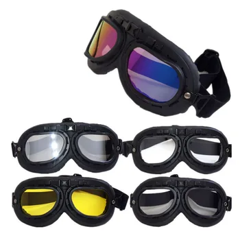 Sürücü Gözlüğü Rüzgar geçirmez Motosiklet Kayak Snowboard Toz geçirmez güneş Gözlüğü Gözlük Lens Çerçeve Gözlük 5Colors