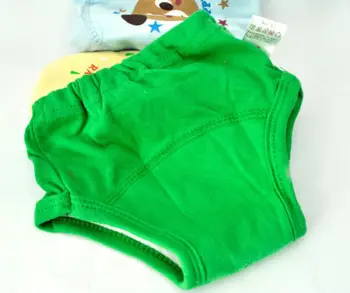 Sıcak 4X Bebek Toddler Kızlar Lazımlık Eğitimi Pantolon Yeniden kullanılabilir 4 adet 4 farklı renk su Geçirmez 4 kat Çocuklar