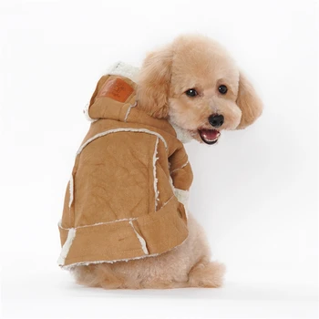 Sıcak Köpek Kumaş Mont Kış Pet Köpek Giysileri Ceket Büyük Köpek Pet Giyim Giyim S 30S2 XXL Kıyafet Giysi Köpek-