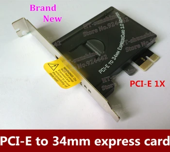 Sıcak Satış 2 ADET/LOT PCI-E Express Card 34 mm 2.0 adaptör Ücretsiz kargo