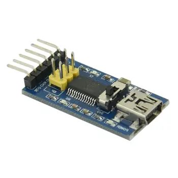 Sıcak Satış FTDI FT232RL USB Adaptörü Mavi TE321 İçin Dönüştürücü Modül 5 V 3.3 V TTL için