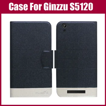 Sıcak Satış! Ginzzu S5120 Telefon Dava için Ginzzu S5120 Dava Moda Lüks Ultra ince Deri Koruyucu Kapak