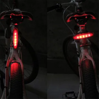 T2 Yüksek Kaliteli Taşınabilir 5 led Bisiklet Işık Perakende&Toptan Uyarı Bisiklet Aksesuar Lambaları