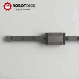Taşıyıcı blok ile RobotDigg 440 SUS paslanmaz çelik MGN12 lineer kılavuz ray doğrusal kılavuz