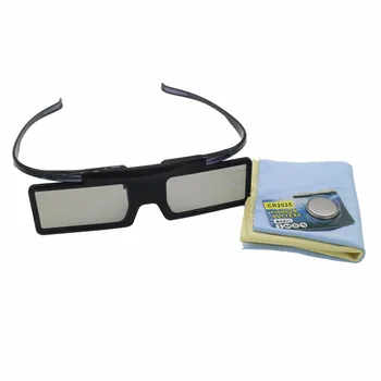 TCK 3D TV Panasonic Samsung GX İçin 1 adet yedek-21AB Evrensel Active Shutter 3D Gözlük