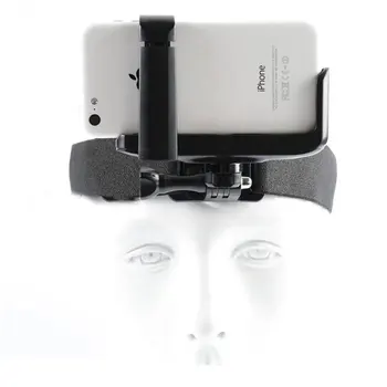 Telefon Klip / kayak/ Spor 360 Derece bisikleti Tırmanış için iPhone Huawei Samsung destek ile yüksek Kafa bandı Döndürülmüş Mount