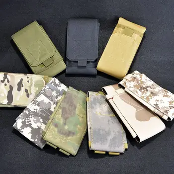 Telefon S7 için ZTE Blade Lite Uygulaması için Ordu Camo Kamuflaj Çanta Kanca Döngü Kemer Kılıfı Kılıf Açık Huawei Y5 y6 II ıı için durum
