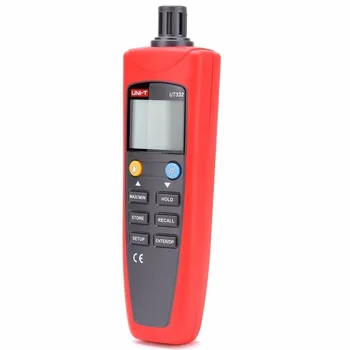 Termometre USB aktarım yazılımı ile BİRİM UT332 Dijital sıcaklık ve nem ölçer Endüstriyel taşımaz