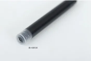 Toptan Fiyat 30PCS tek Kullanımlık Siyah Dolma Kalem Mürekkep Kartuşu Doldurma Uzunluğu Dolma Kalem Mürekkep Kartuşu Doldurma