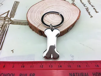 Toptan Moda aksesuarları pet kemik kolye erkek köpek araba Anahtarlık Anahtarlık Anahtarlık lazer Tag anahtar hediye