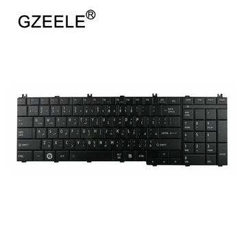 Toshiba Satellite Dell için GZEELE teknoloji tür Arapça YENİ siyah klavye AR YENİ C660 L650 L655 L670 L675 L750 L755 laptop klavye 15