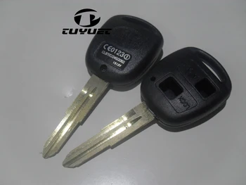 TOY41 İle Toyota Hiace İçin yedek Anahtar Durumunda 2 Düğmeleri Uzaktan Kumanda Anahtar Kabuk/anahtar Kapağı Bıçak