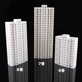 Tren düzeni architecturals için 1/500 Model yüksek Binası-800 ölçekli evler