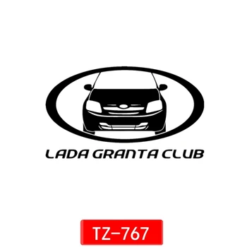 TZ üç Ratels-767 11.6*20cm 1-5 adet LADA GRANTS CLUB araba etiket araba çıkartmaları çıkarılabilir