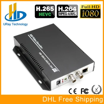 URay HEVC H. 265 /H. 264 HD /3G SDI Canlı Streaming Video ve Ses Kodlayıcı HTTP, RTSP, RTMP, UDP, ONVIF IP